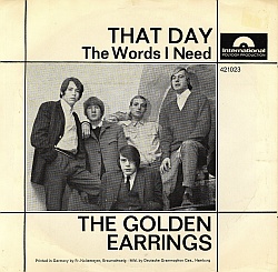 The Golden Earrings That Day Germany single 1966